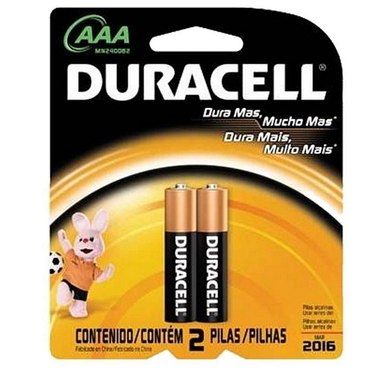 PILHA DURACELL PALITO A3 ALCALINA 2UN