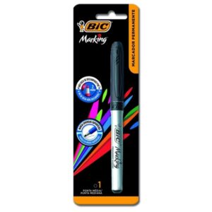 MARCADOR BIC PRETO UN