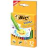 CANETA BIC 4 CORES AZ/VM/PT/VD UN