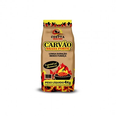 CARVAO BRASA FORTE 4KG