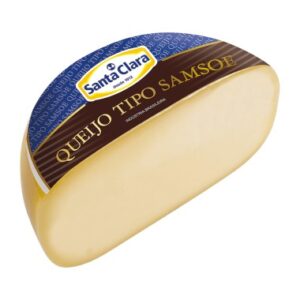 QUEIJO SAMSOE SANTA CLARA MEIA LUA KG