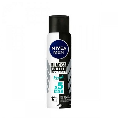 DESOD NIVEA INVISIBLE BLACKW FRESH 150ML