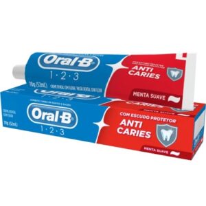 CREME DENTAL ORAL B 1.2.3 70GR