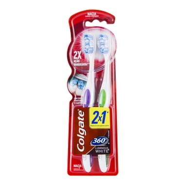 ESCOVA DENTAL COLGATE 360 WHITE L2P1 UN