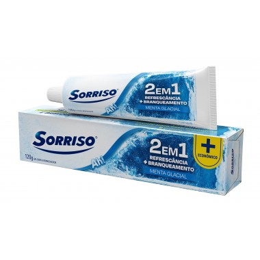 CREME DENTAL SORRISO GEL 2 EM 1 120GR