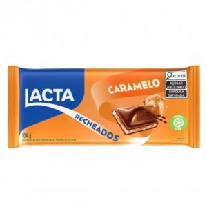CHOCOLATE LACTA AO LEITE CARAMELO 104GR