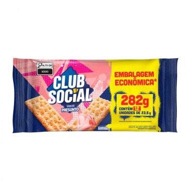 BISCOITO CLUB SOCIAL PRES PACK C12 288