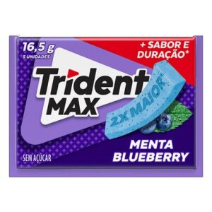 CHICLE TRIDENT BLUEBERRY 16,5GR