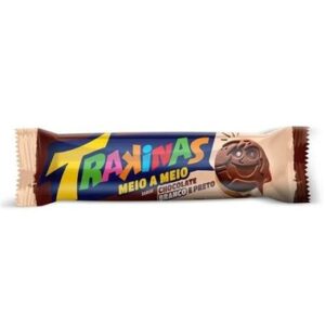 BISCOITO TRAKINAS MEIO CHOC CHOC BCO126G