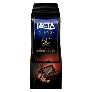 CHOCOLATE LACTA INTENSE 60 CACAU M NU85G