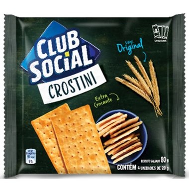BISCOITO CLUB SOCIAL CROSTINI ORIG 80GR