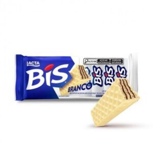 CHOCOLATE WAFER LACTA BIS BRANCO 100,8GR
