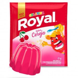 GELATINA ROYAL CEREJA 25GR