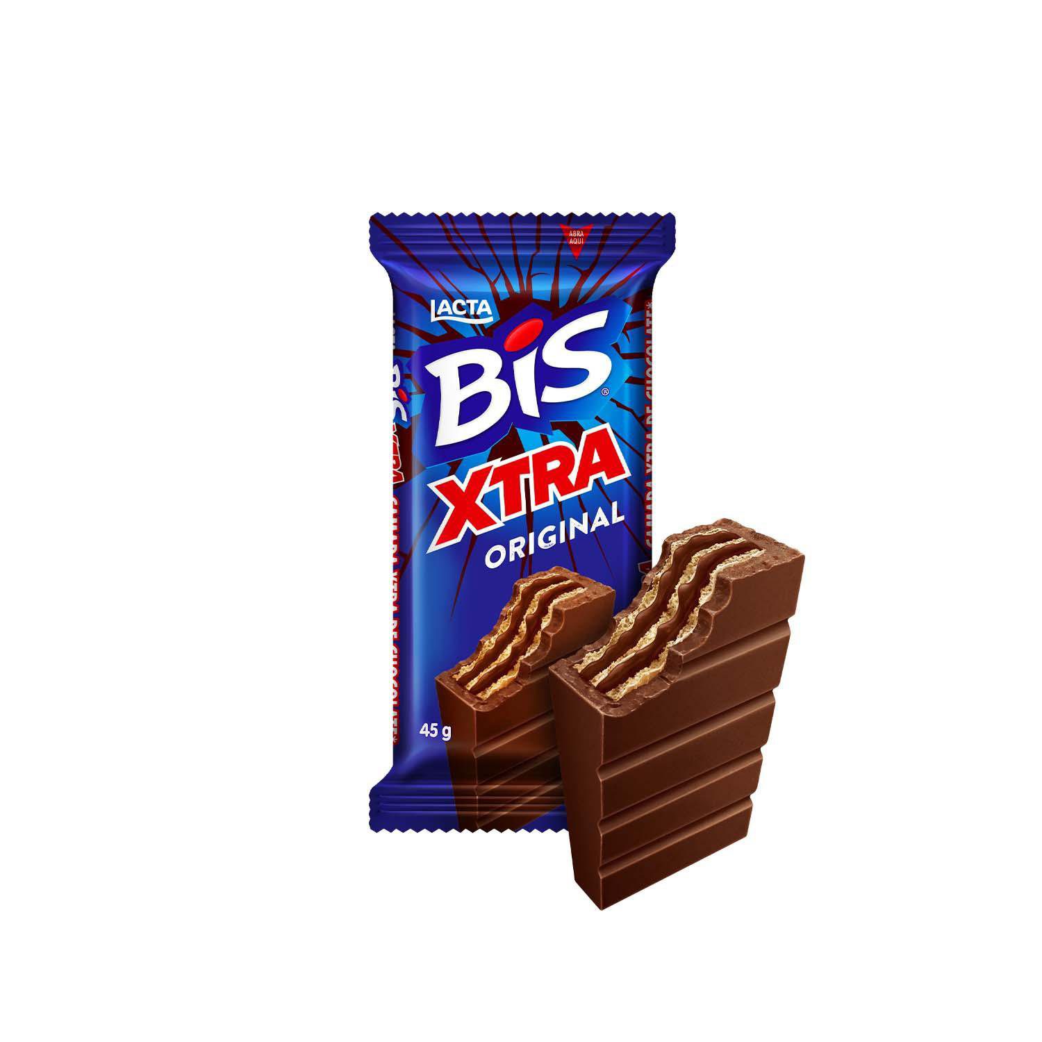 7622300988470 CHOCOLATE WAFER LACTA BIS XTRA 45GR