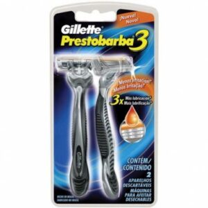 APARELHO GILLETTE PREST 3 LAM 2UN
