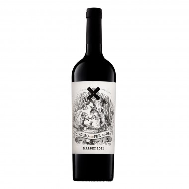 VINHO CORDERO CON PIEL LOBO MALBEC 750ML