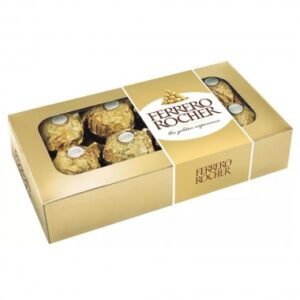 BOMBOM FERRERO ROCHER T8 CAIXA 100GR