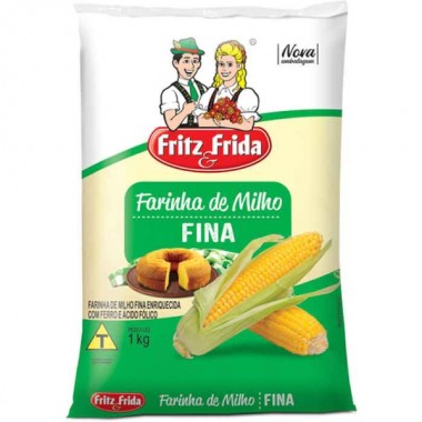 FARINHA MILHO FRITZ FRIDA FINA 1KG
