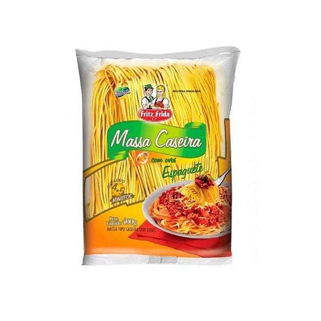 MASSA FRITZ FRIDA CASEIRA ESPAGUETE 400G