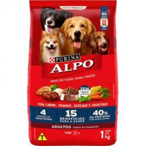 RACAO ALPO REC CASEIRA ADULTO CARNE 1KG