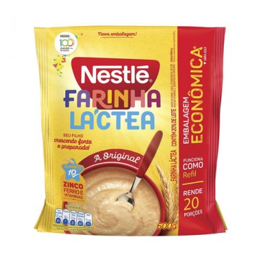FARINHA LACTEA NESTLE SHT 600GR