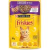 RACAO FRISKIES CARNE AO MOLHO SHT 85GR
