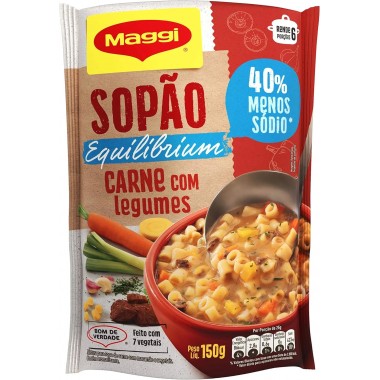 SOPAO MAGGI CARNE MENOS SODIO 150GR