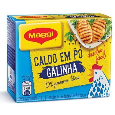 CALDO MAGGI GALINHA PO 35GR
