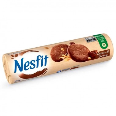BISCOITO NESFIT MORANGO CEREAIS 160GR