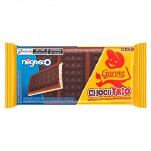 CHOCOLATE GAROTO CHOCOTRIO NEGRESCO 90G