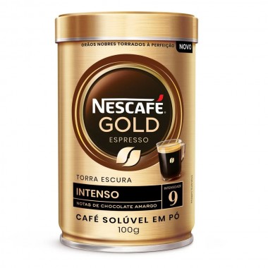 CAFE NESCAFE GOLD ESPRESSO INTEN LT 100G