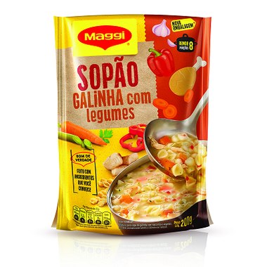 SOPAO MAGGI GALINHA/LEGUMES 200GR