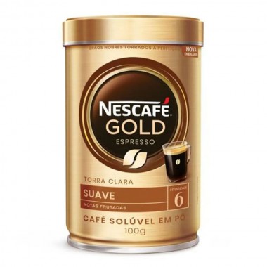 CAFE NESCAFE GOLD ESPRESSO SUAVE LT 100G