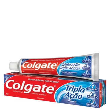 CREME DENTAL COLGATE TRI/AC HORT 90GR