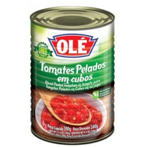 TOMATE OLE PELADO CUBOS LT 240GR