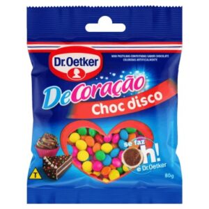 CONFEITO CHOC DR OETKER DISCOS 80GR