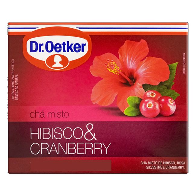 CHA DR OETKER HIBISCO GRAMBERRY 10SHT15G