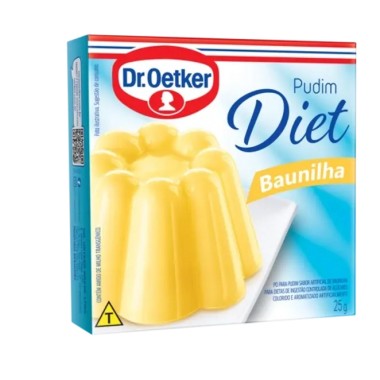 PUDIM DR OETKER BAUNILHA DIET 25GR