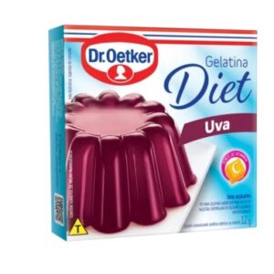 GELATINA DR OETKER DIET UVA 12GR