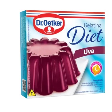 GELATINA DR OETKER DIET UVA 12GR