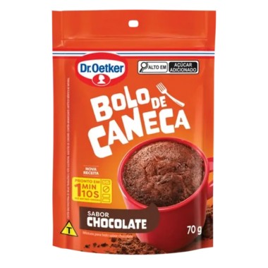 BOLO DE CANECA DR OETKER CHOCOLATE 70GR