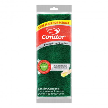 ESPONJA CONDOR PROTEGE UNHAS LMPM C3