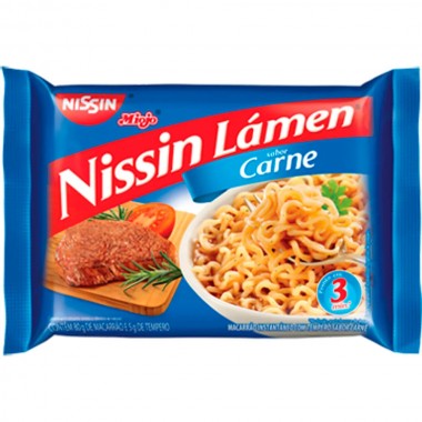 MASSA INST NISSIN CARNE 85GR
