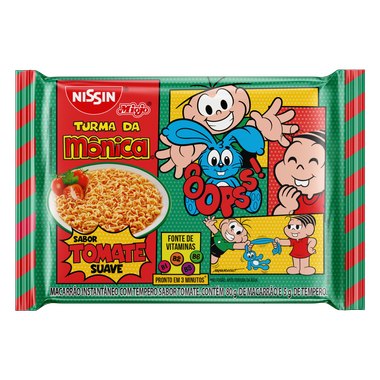 MASSA INST NISSIN MONICA TOMATE 85GR