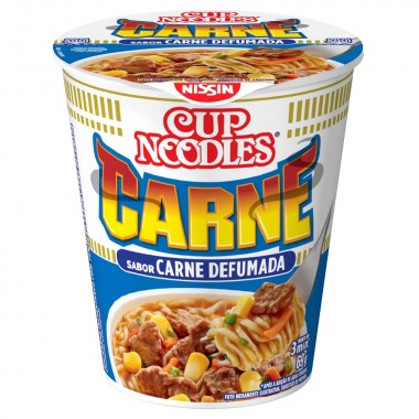 NISSIN CUP NOODLES CARNE DEFUMADA 69GR