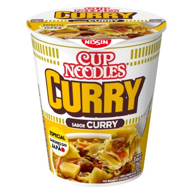 NISSIN CUP NOODLES CURRY 70GR
