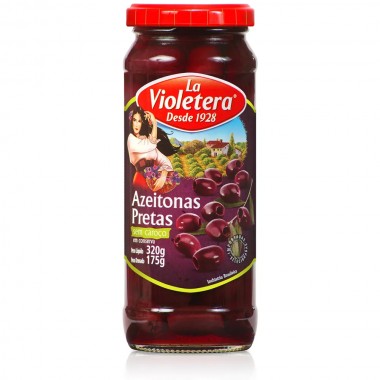 AZEITONA LA VIOLETERA PRETA 200G