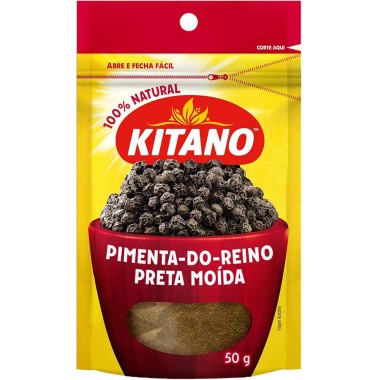 TEMPERO KITANO PIMENTA REINO PRETA 50GR