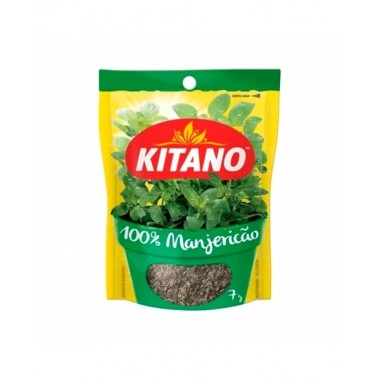 TEMPERO KITANO MANJERICAO DESIDRATADO 7G