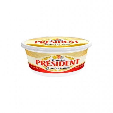 MANTEIGA PRESIDENT S SAL POTE 200G